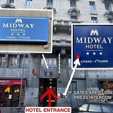 Hotel Midway Milano Exteriör bild